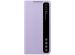 Samsung Originele Clear View Standing Bookcase Galaxy S21 FE - Lavender