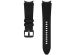 Samsung Originele Hybrid Leather Band M/L Galaxy Watch / Watch 3 / Watch 4 / Active 2: 40-41-42-44mm - Zwart