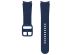 Samsung Originele Sport Band M/L Galaxy Watch / Watch 3 / Watch 4 / Active 2: 40-41-42-44mm - Blauw