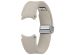 Samsung Originele D-Buckle Hybrid Leather Band Normal M/L Galaxy Watch 6 / 6 Classic / 5 / 5 Pro - Etoupe