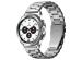 Spigen Universeel Modern Fit Steel Watch band Samsung Galaxy Watch - 20 mm - Zilver