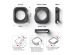 Ringke Air Sports Case Apple Watch Series 4-9 - 40/41 mm - Donkergrijs