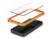 Spigen AlignMaster Full Screenprotector 2 Pack iPhone 15 Pro - Zwart