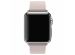 Apple Leather Band Modern Buckle Apple Watch Series 1-9 / SE - 38/40/41 mm - Maat M - Blush