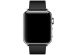 Apple Leather Band Modern Buckle Apple Watch Series 1-9 / SE - 38/40/41 mm - Maat M - Black