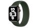 Apple Solobandje Apple Watch Series 1-9 / SE / Ultra (2) - 42/44/45/49 mm - Maat 4 - Cyprus Green
