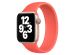 Apple Solobandje Apple Watch Series 1-9 / SE / Ultra (2) - 42/44/45/49 mm - Maat 9 - Pink Citrus