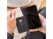 Accezz Premium Leather Slim Bookcase Samsung Galaxy S21 Ultra - Zwart