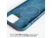 Accezz Leather Backcover met MagSafe iPhone 13 Pro - Donkerblauw