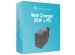 iMoshion Wall Charger - Oplader - USB-C en USB aansluiting - Power Delivery - 20 Watt - Zwart