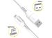 Accezz Lightning naar USB kabel iPhone SE (2022) - MFi certificering - 1 meter - Wit