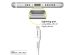 Accezz Lightning naar USB kabel iPhone SE (2020) - MFi certificering - 1 meter - Wit