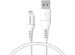Accezz Lightning naar USB kabel iPhone 14 Pro - MFi certificering - 0,2 meter - Wit