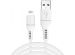 iMoshion Lightning naar USB kabel iPhone 6s Plus - MFi certificering - Gevlochten textiel - 3 meter - Wit
