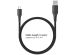 iMoshion USB-C naar USB kabel Google Pixel 7 Pro - Gevlochten textiel - 3 meter - Zwart