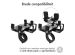 iMoshion Telefoonhouder fiets iPhone 14 Pro - Verstelbaar - Universeel - Aluminium - Zwart