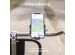 iMoshion Telefoonhouder fiets iPhone 15 - Verstelbaar - Universeel - Aluminium - Zwart