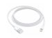 3x Lightning naar USB-kabel iPhone SE (2020) - 1 meter - Wit