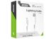 Accezz 2 pack Lightning naar USB kabel iPhone 13 Mini - MFi certificering - 2 meter - Wit