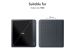 iMoshion Design Slim Hard Case Bookcase Kobo Libra H2O -White Graphic