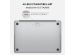 Burga Hardshell Cover MacBook Air 13 inch (2022) / Air 13 inch (2024) M3 chip - A2681 / A3113 - Snowstorm