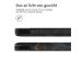 iMoshion Trifold Design Bookcase Samsung Tab S9 FE / Tab S9 - Black Marble