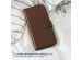 Selencia Echt Lederen Bookcase Samsung Galaxy S23 - Bruin