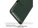 Selencia Echt Lederen Bookcase Samsung Galaxy S23 Ultra - Groen
