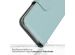 Selencia Echt Lederen Bookcase Samsung Galaxy S23 - Air Blue