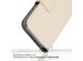 Selencia Echt Lederen Bookcase Samsung Galaxy S21 FE - Lichtgrijs