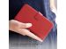 Selencia Echt Lederen Bookcase Samsung Galaxy S23 Ultra - Rood