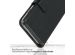 Selencia Echt Lederen Bookcase Samsung Galaxy A53 - Zwart