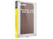 Accezz Premium Leather Slim Bookcase iPhone 14 Plus - Bruin