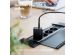 iMoshion Braided USB-C naar USB kabel iPhone 15 Plus - 1 meter - Zwart