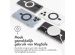 iMoshion MagSafe sticker met installatiehulp - Donkerblauw