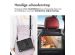 Accezz Rugged Backcover met schouderstrap Samsung Galaxy Tab S9 Plus 12.4 inch - Zwart