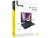 Accezz 360 Slim Keyboard Bookcase iPad 10.2 (2019/2020/2021) - Zwart