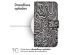 iMoshion Design Bookcase Samsung Galaxy S23 - Black And White
