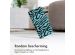 iMoshion Design Bookcase Samsung Galaxy A55 - Black Blue Stripes