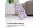 iMoshion Design Bookcase iPhone 12 (Pro) - Purple Flowers
