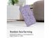 iMoshion Design Bookcase Samsung Galaxy A52(s) (5G/4G) - Purple White Flowers
