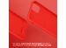 Accezz Liquid Silicone Backcover iPhone 13 - Rood