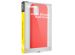 Accezz Liquid Silicone Backcover Samsung Galaxy S22 Plus - Rood