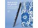 iMoshion Design Slim Hard Case Sleepcover met stand Kobo Libra H2O - Flower Tile