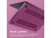 iMoshion Hard Cover MacBook Air 13 inch (2022) / Air 13 inch (2024) M3 chip - A2681 / A3113 - Bordeaux