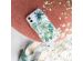 Selencia Fashion Extra Beschermende Backcover iPhone 13 Pro - Green Jungle Leaves