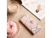 iMoshion Design Softcase Bookcase iPhone 12 Mini - Pink Graphic