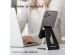 iMoshion Telefoonhouder bureau Samsung Galaxy S21 FE - Tablethouder bureau - Verstelbaar - Aluminium - Zwart