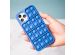 iMoshion Pop It Fidget Toy - Pop It hoesje Galaxy A21s - Donkerblauw