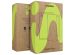 iMoshion Design Slim Hard Case Sleepcover Kobo Nia - Green Leopard
